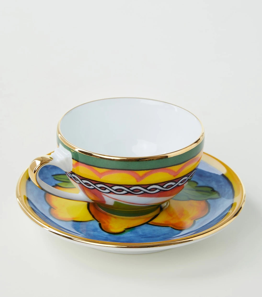 Dolce&Gabbana Casa - Porcelain espresso cup and saucer set
