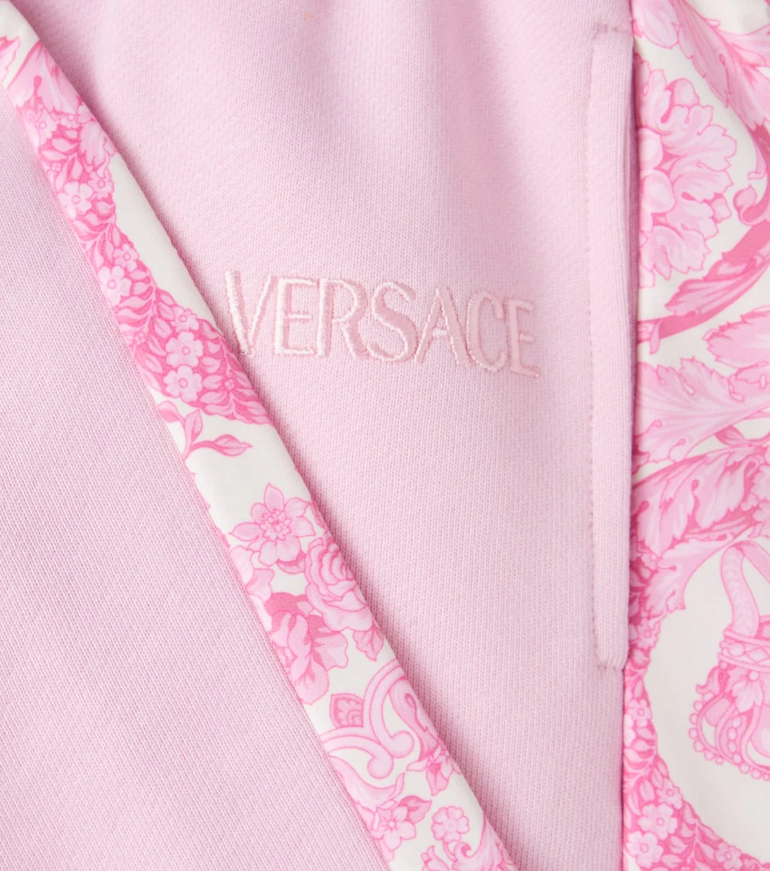 Versace Kids - Barocco cotton fleece sweatpants