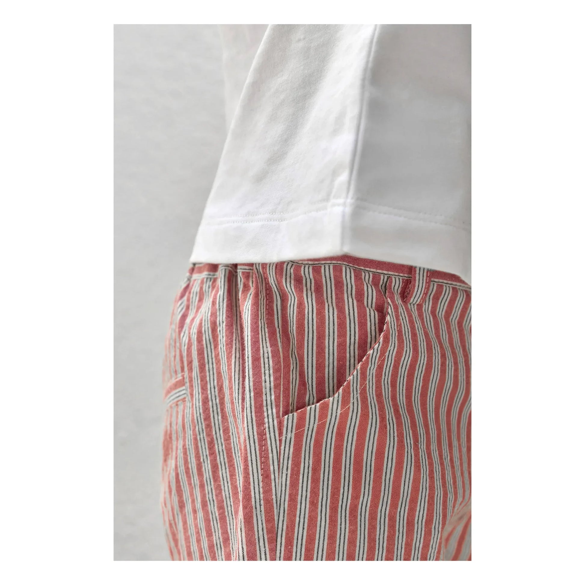 Tartine et Chocolat - Striped shorts | Red