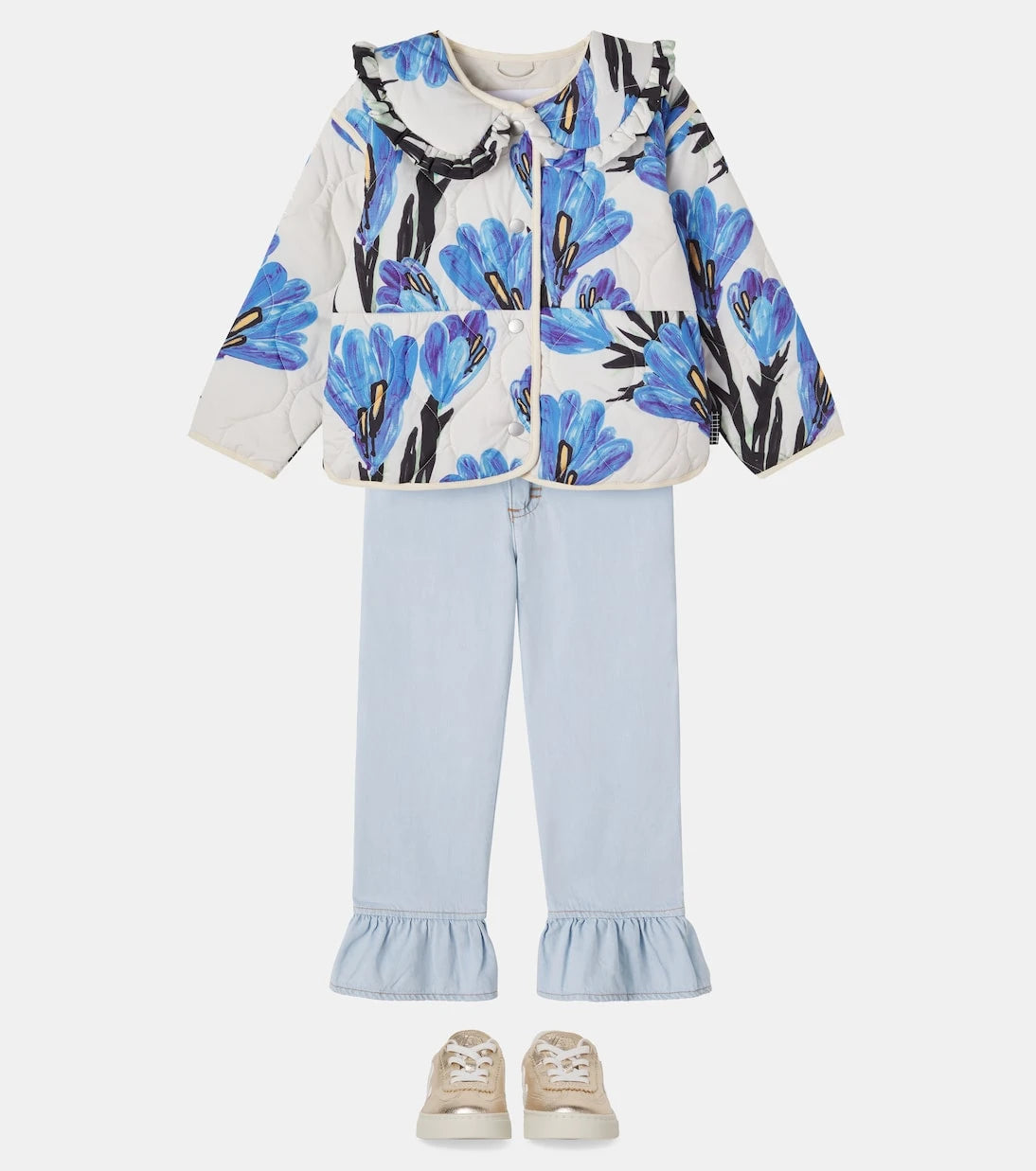 Molo - Hailey quilted floral jacket