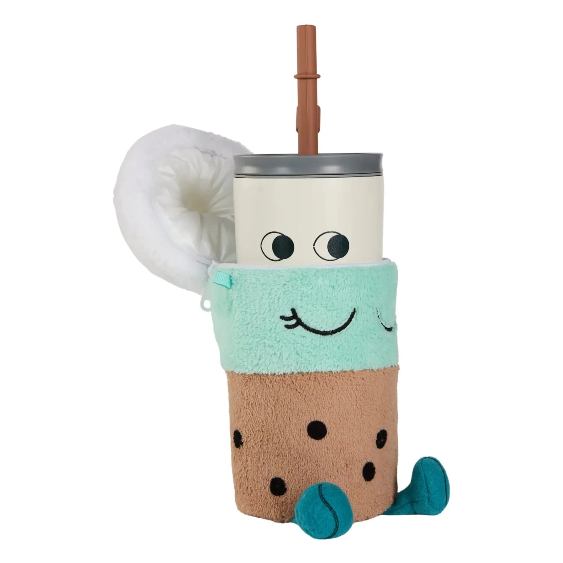 Asobu - Isothermal cup with Beanie cover | Blue