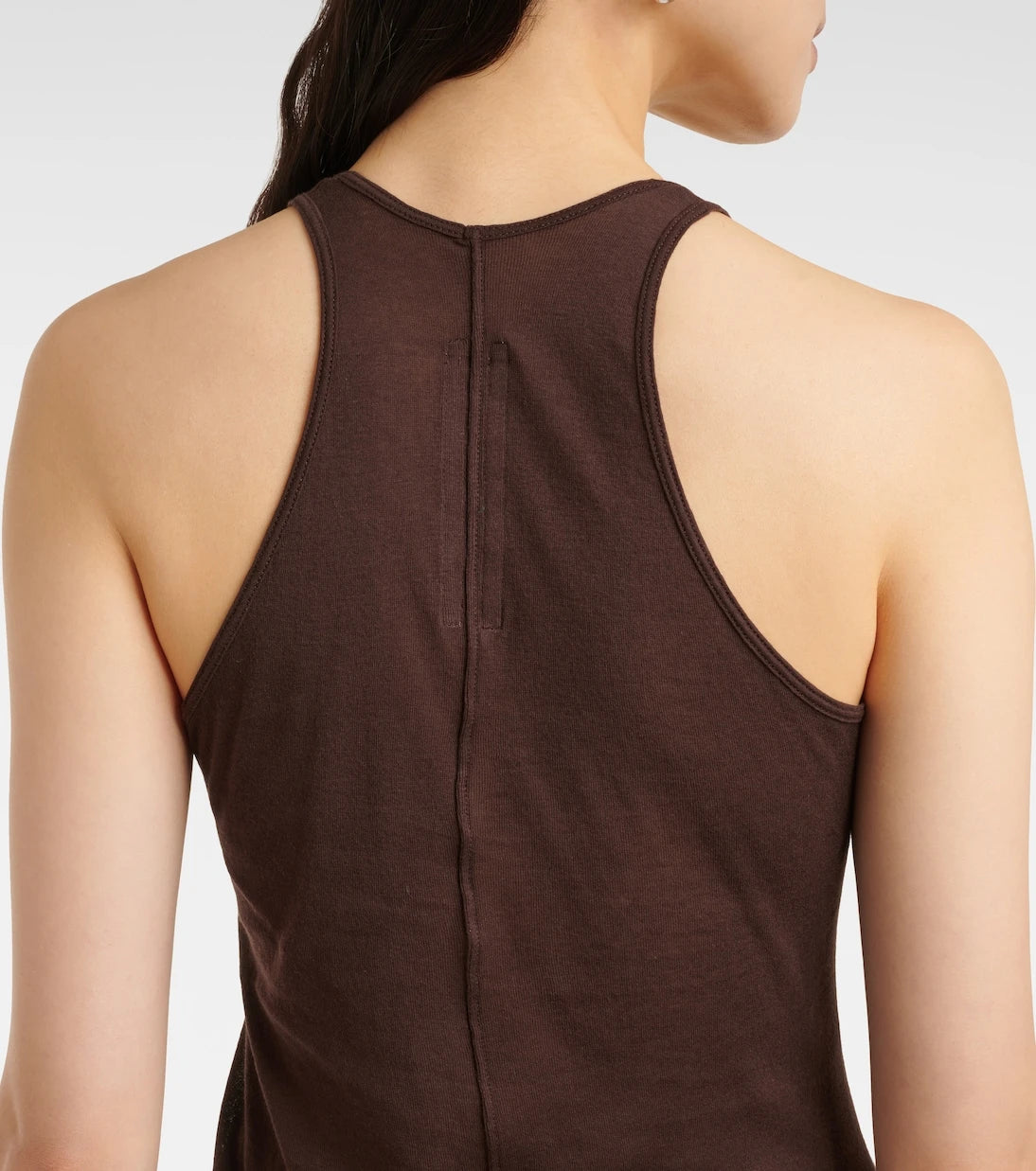Rick Owens - Ribbed-knit cotton tank top