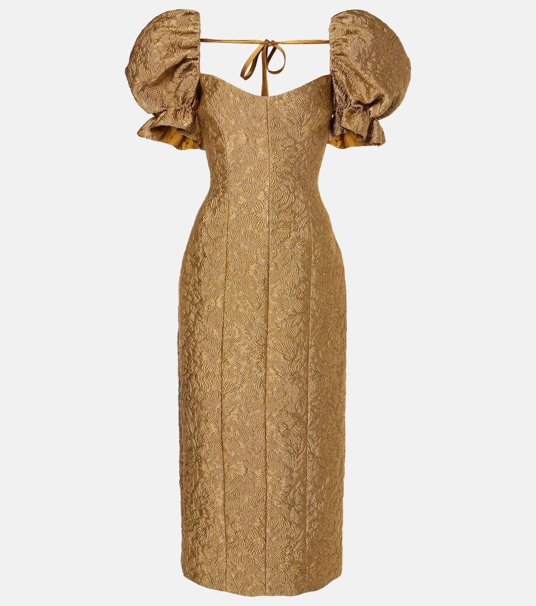 Markarian - Farrah floral brocade midi dress