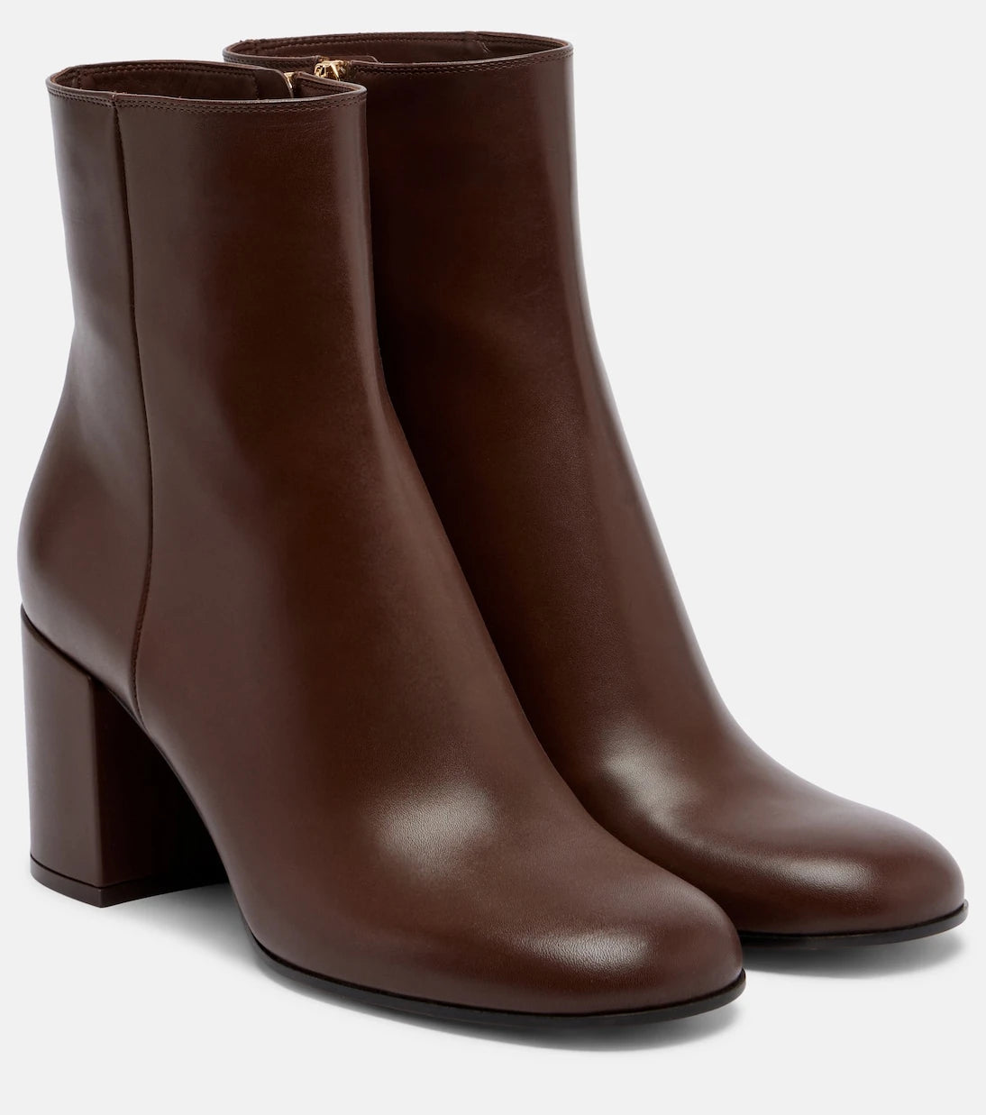 Gianvito Rossi - Joelle leather ankle boots