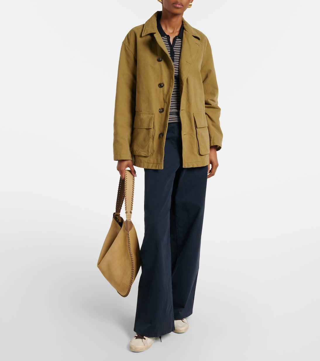 Golden Goose - أحذية رياضية Super-Star جلدية