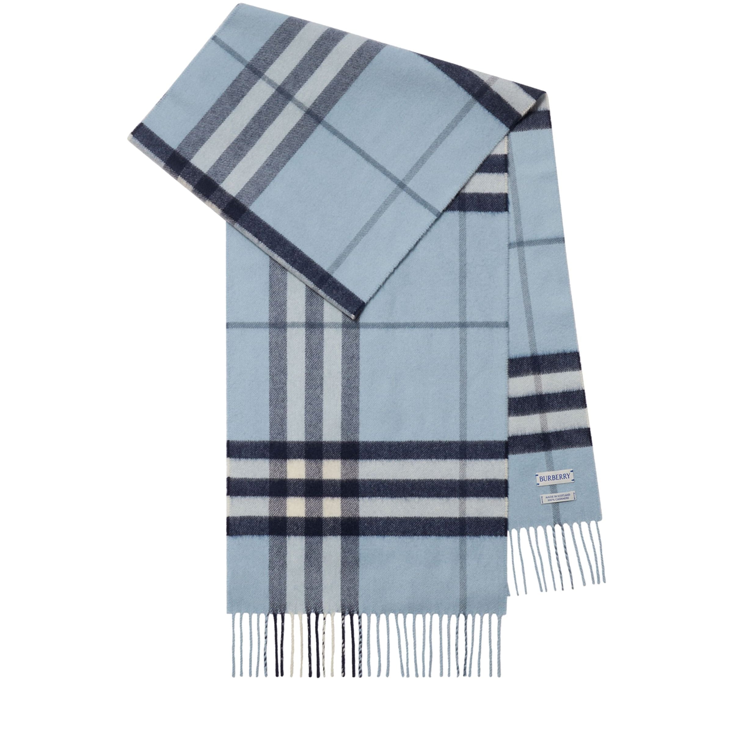 Burberry Cashmere Check Scarf