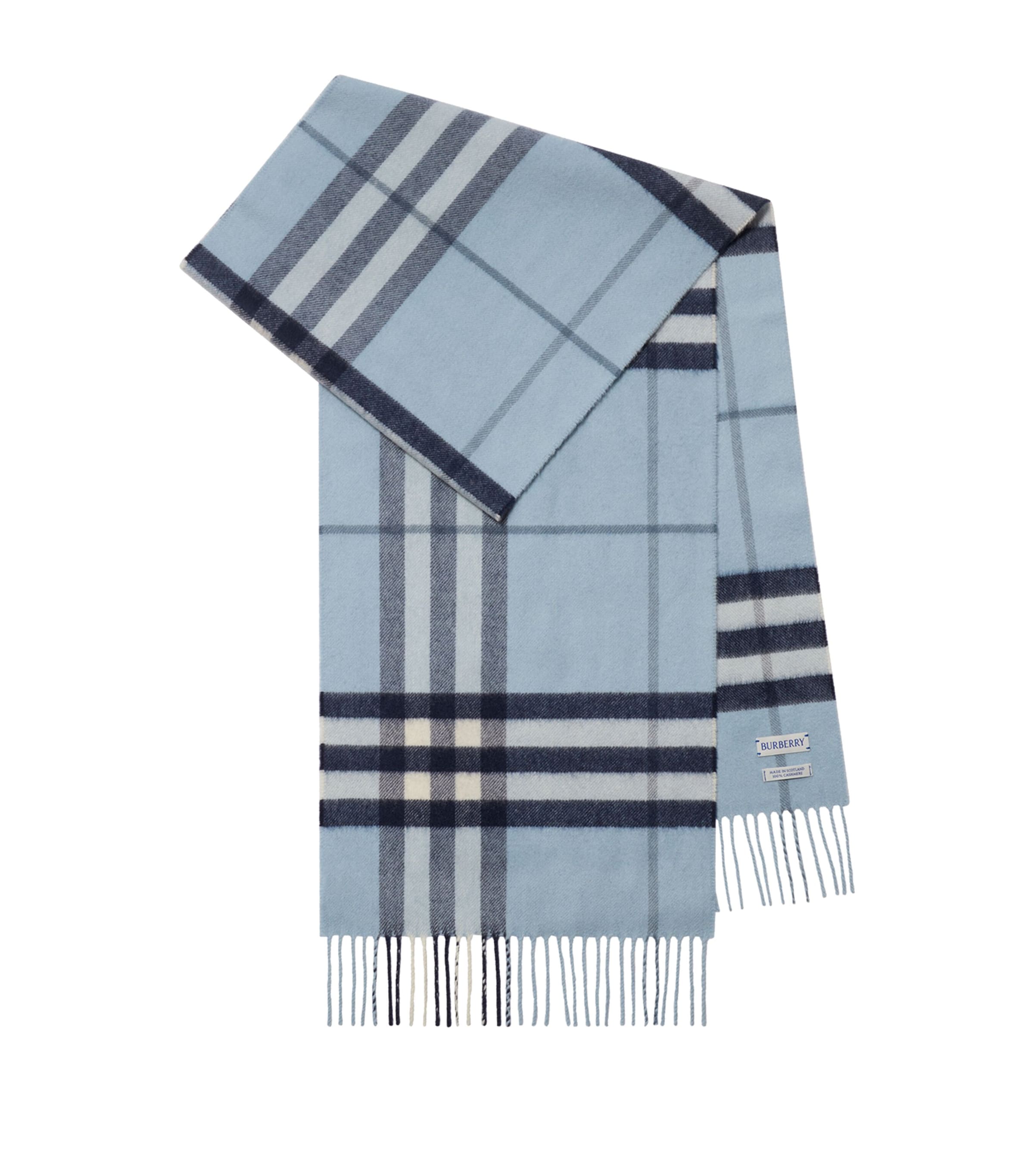 Burberry Cashmere Check Scarf