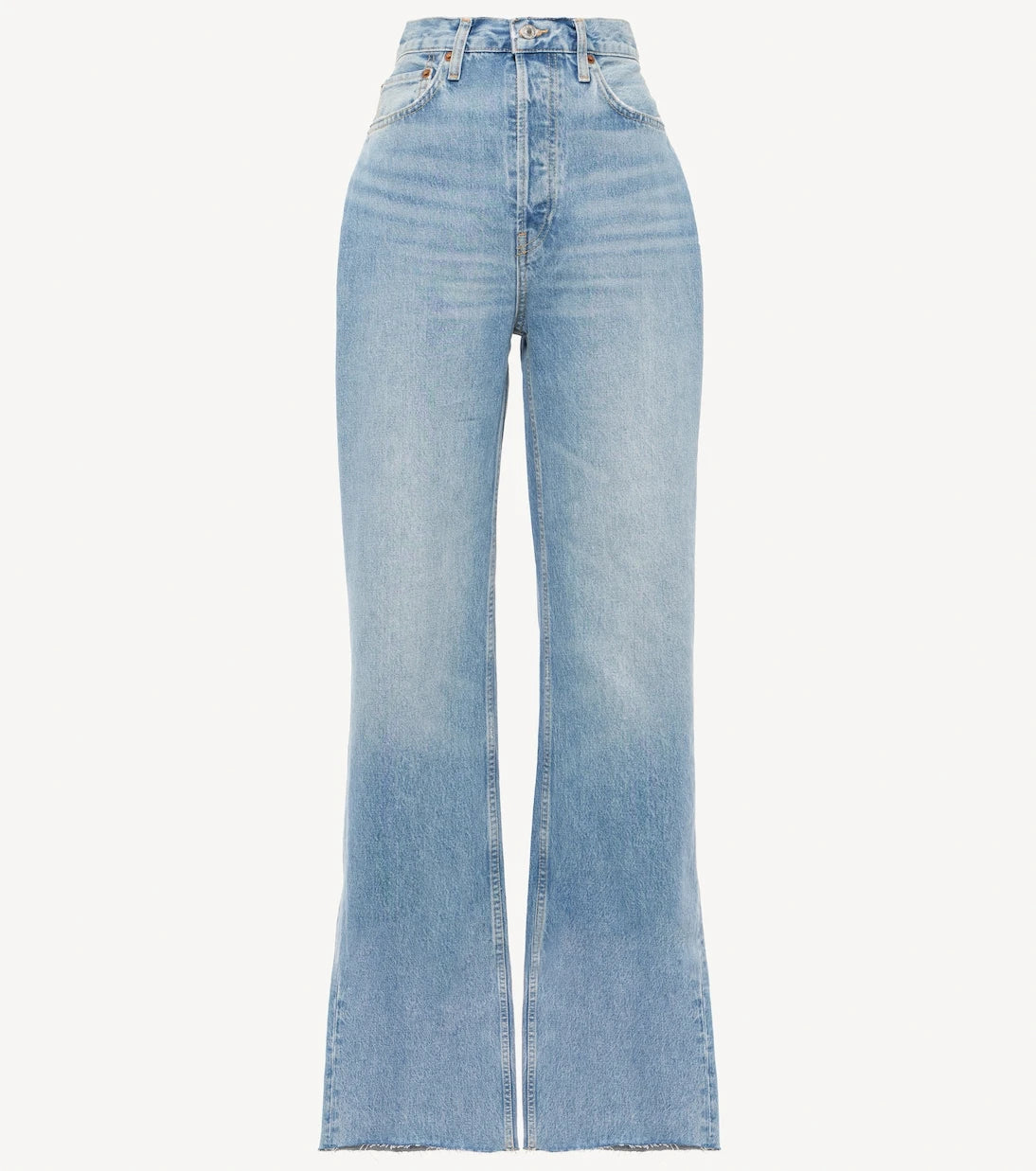 Re/Done - High-rise wide-leg jeans