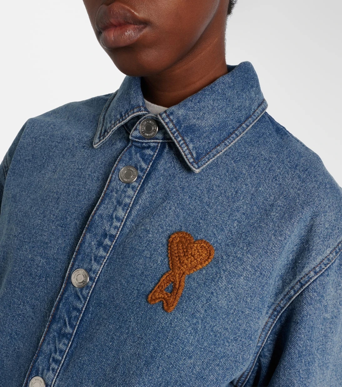 Ami Paris - Ami de Cœur denim shirt