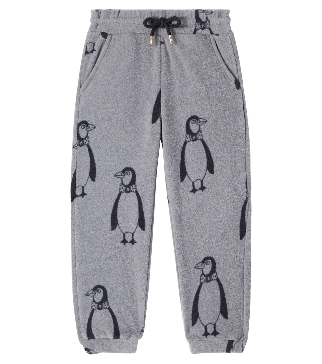 Mini Rodini - Penguin printed fleece sweatpants