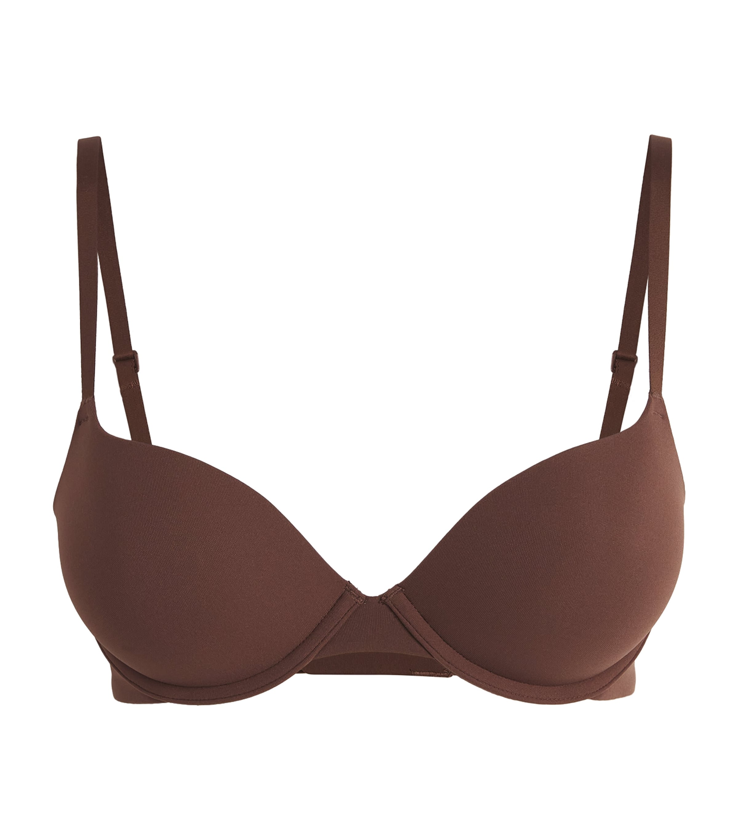 Skims Brown Fits Everybody Push-Up Demi Bra