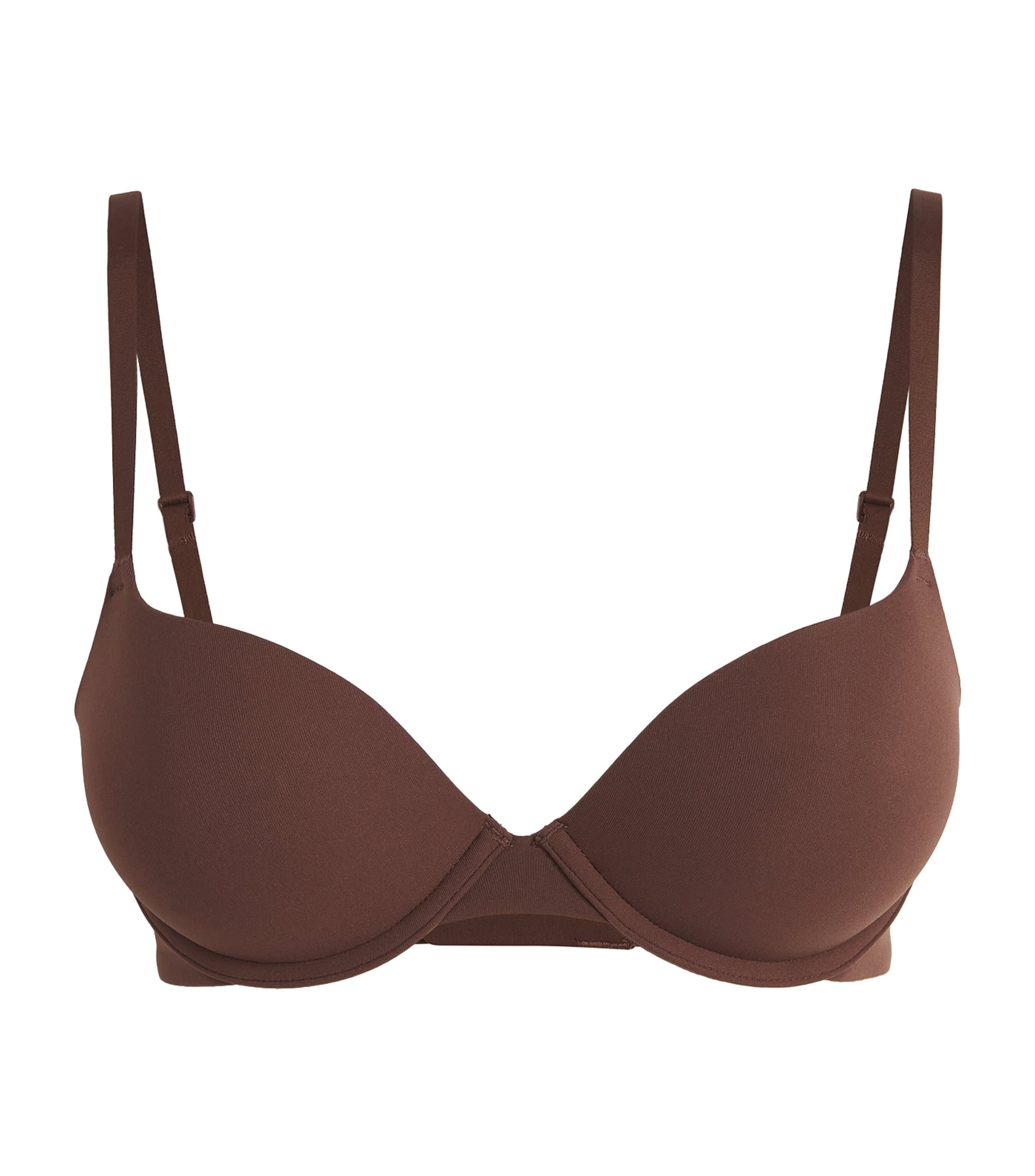 Skims Brown Fits Everybody Push-Up Demi Bra