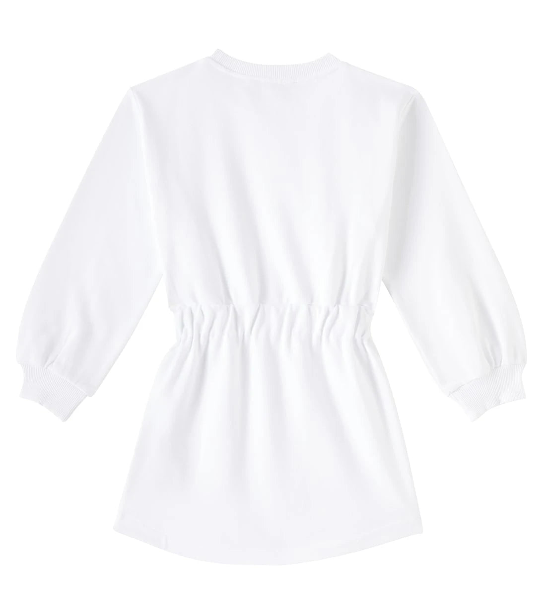 Balmain Kids - Logo cotton jersey sweatshirt dress
