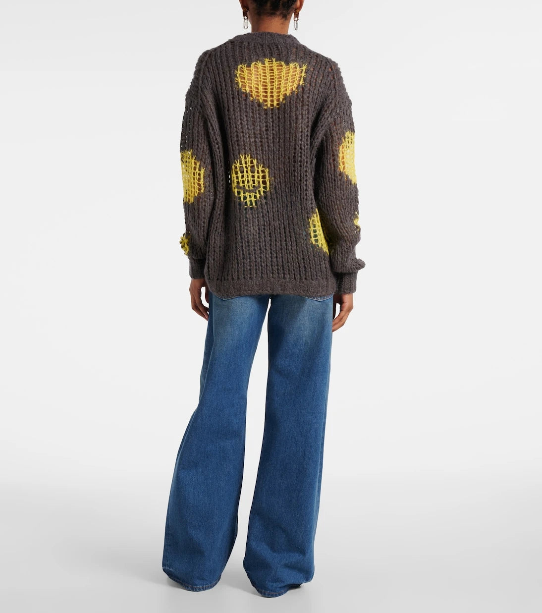 Acne Studios - سترة مطرزة بفتحات