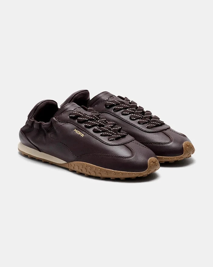 Hoff BRIDGE NAPPA CHOCOLATE kadın deri sneaker