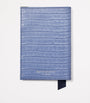 Croc-Embossed Leather Passport Cover