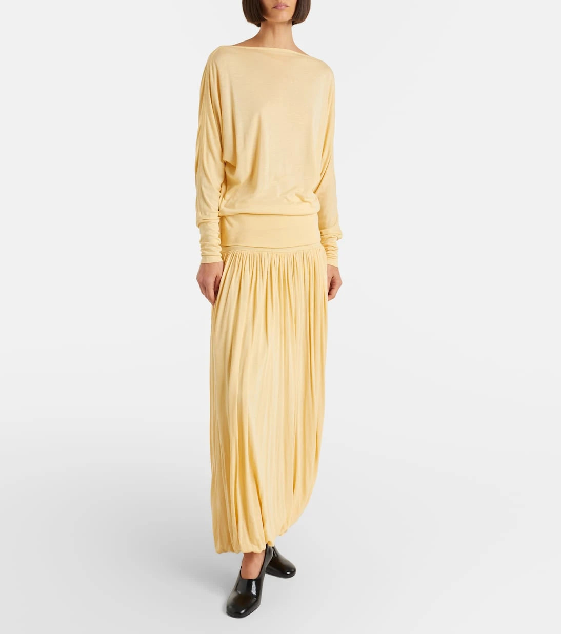 Toteme - Draped jersey top