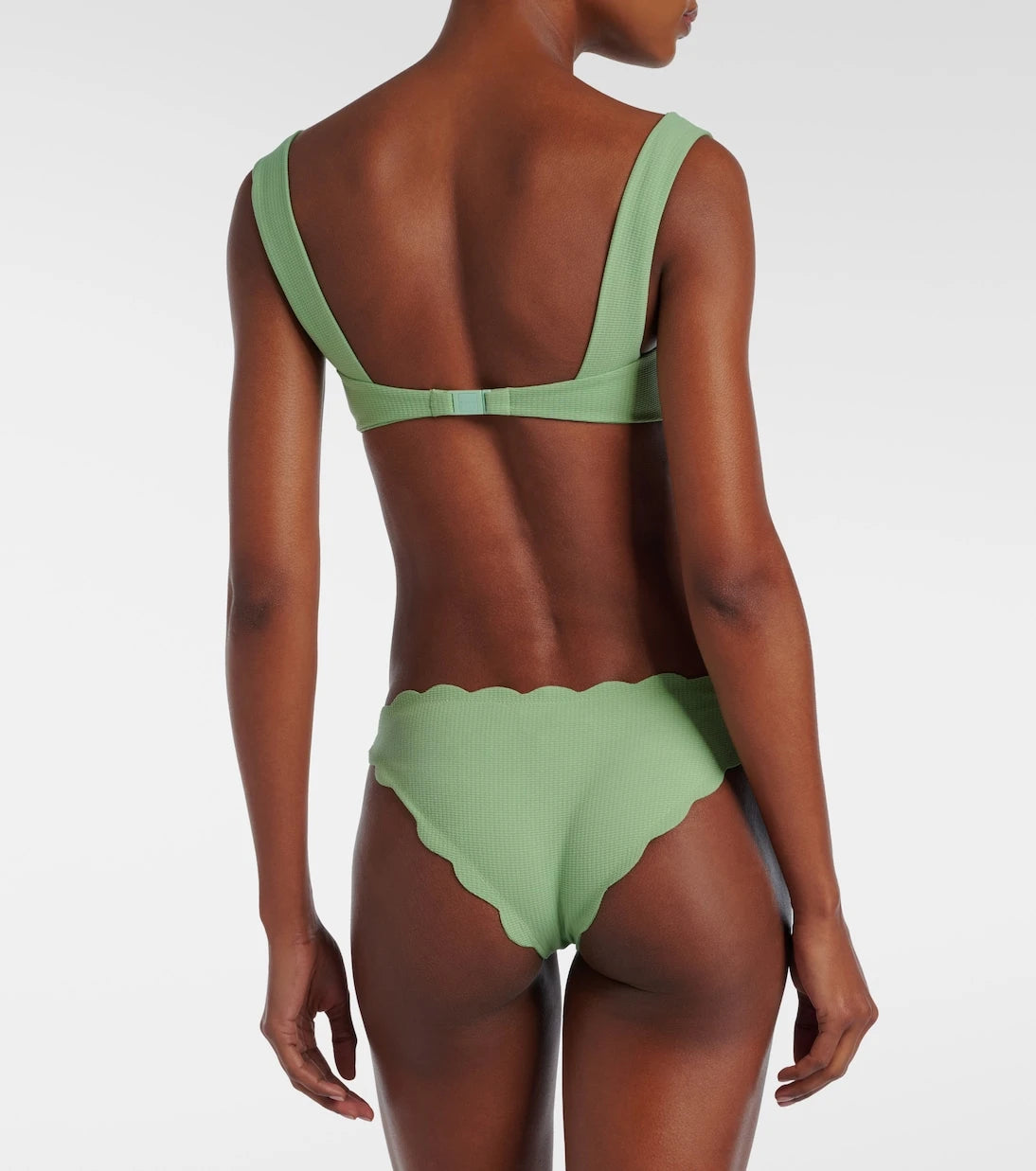 Marysia - North scalloped bikini top
