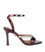 Patent Leather Embellished Sandals 95