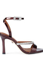 Patent Leather Embellished Sandals 95