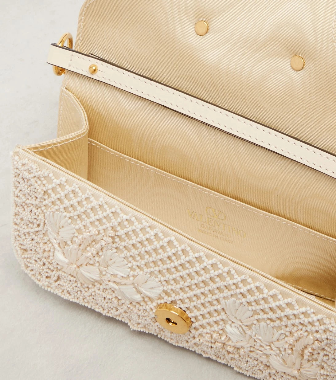 Valentino Garavani - Locò Small embellished shoulder bag