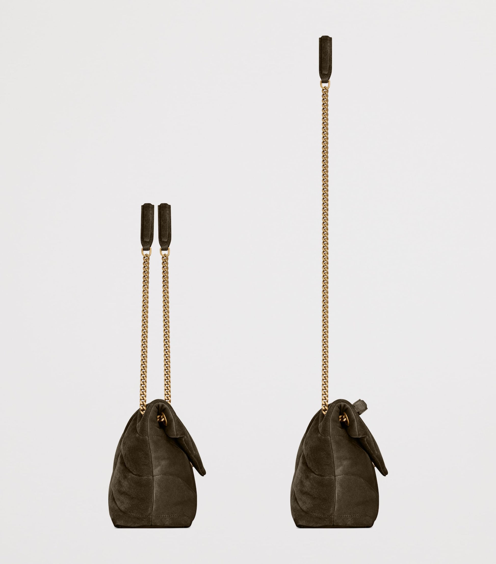 Green Small Puffer Shoulder Bag