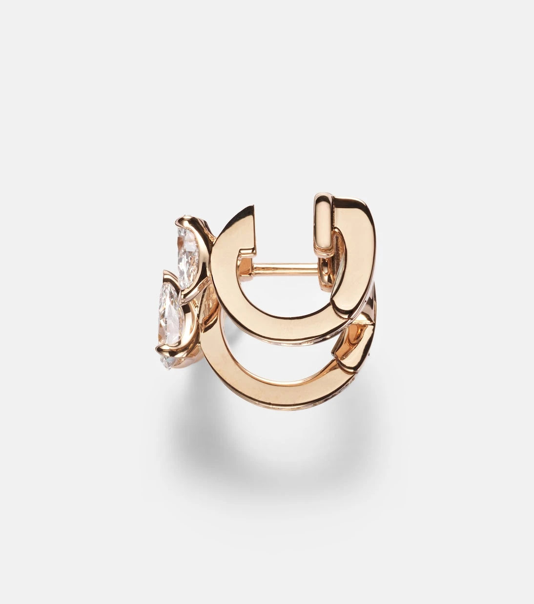 Repossi - Serti Sur Vide 18kt rose gold single ear cuff with diamonds