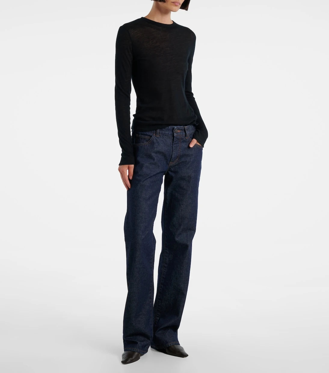 The Row - Iverness knitted cashmere top
