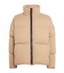 Beige Down Lawrence Puffer Jacket