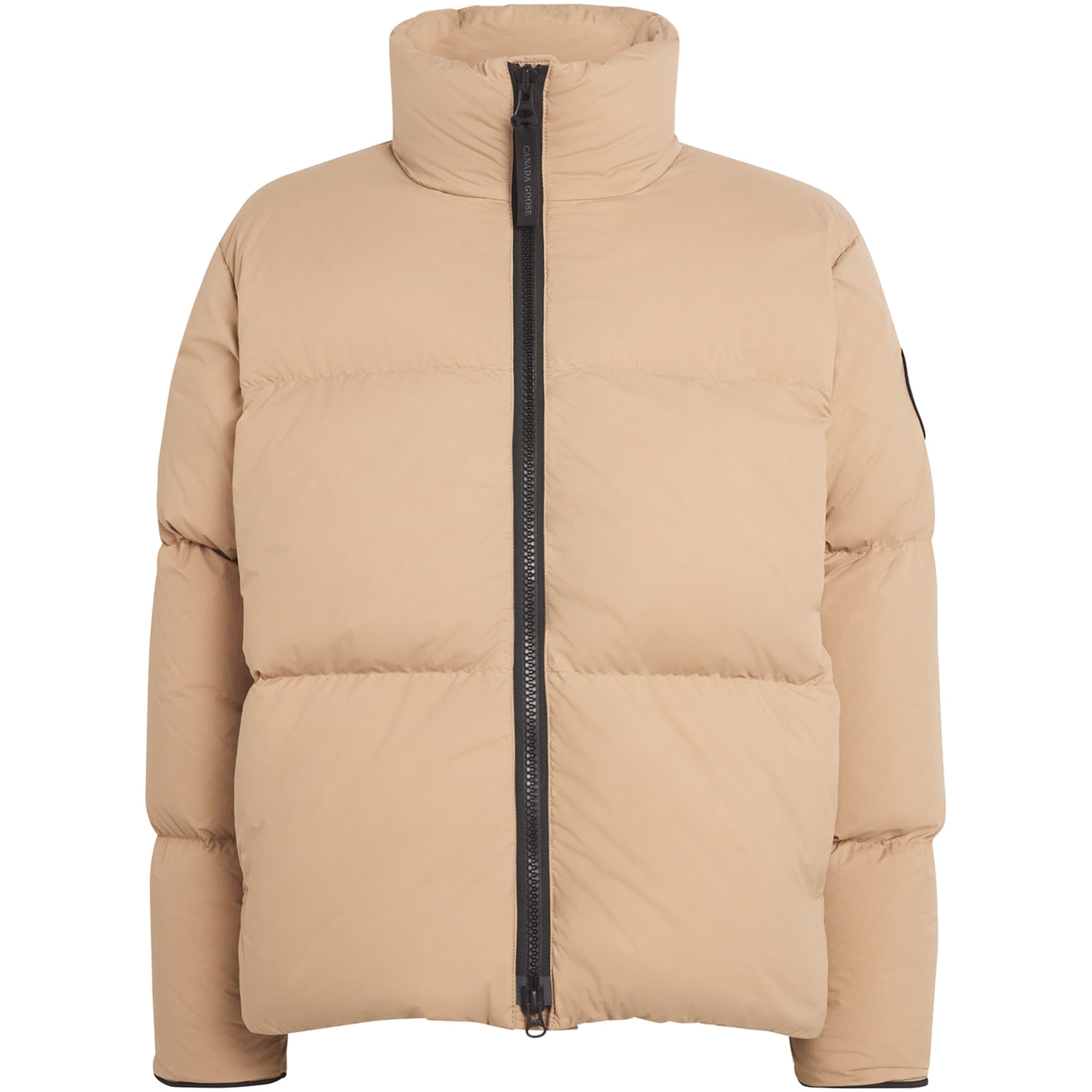 Beige Down Lawrence Puffer Jacket