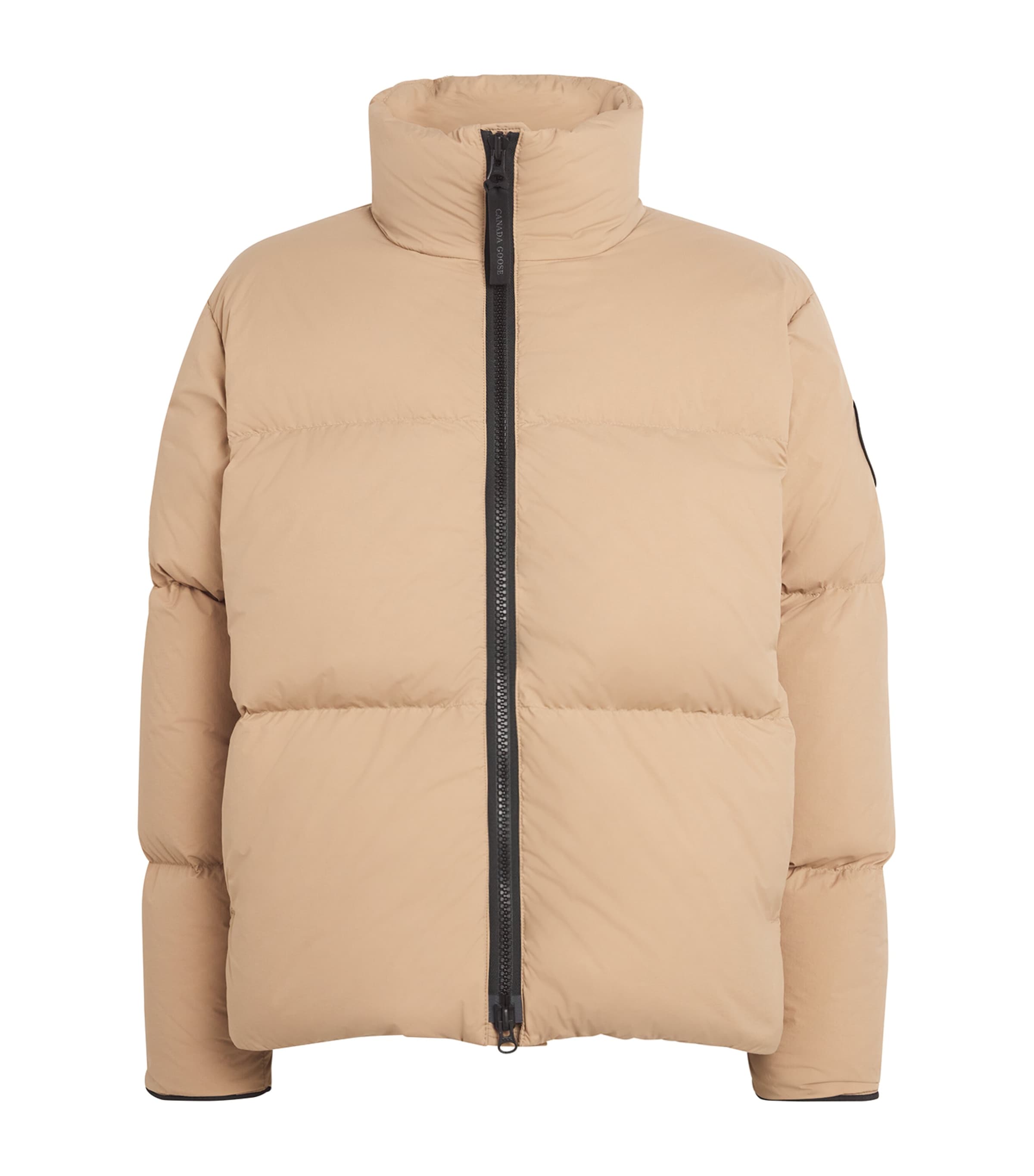 Beige Down Lawrence Puffer Jacket