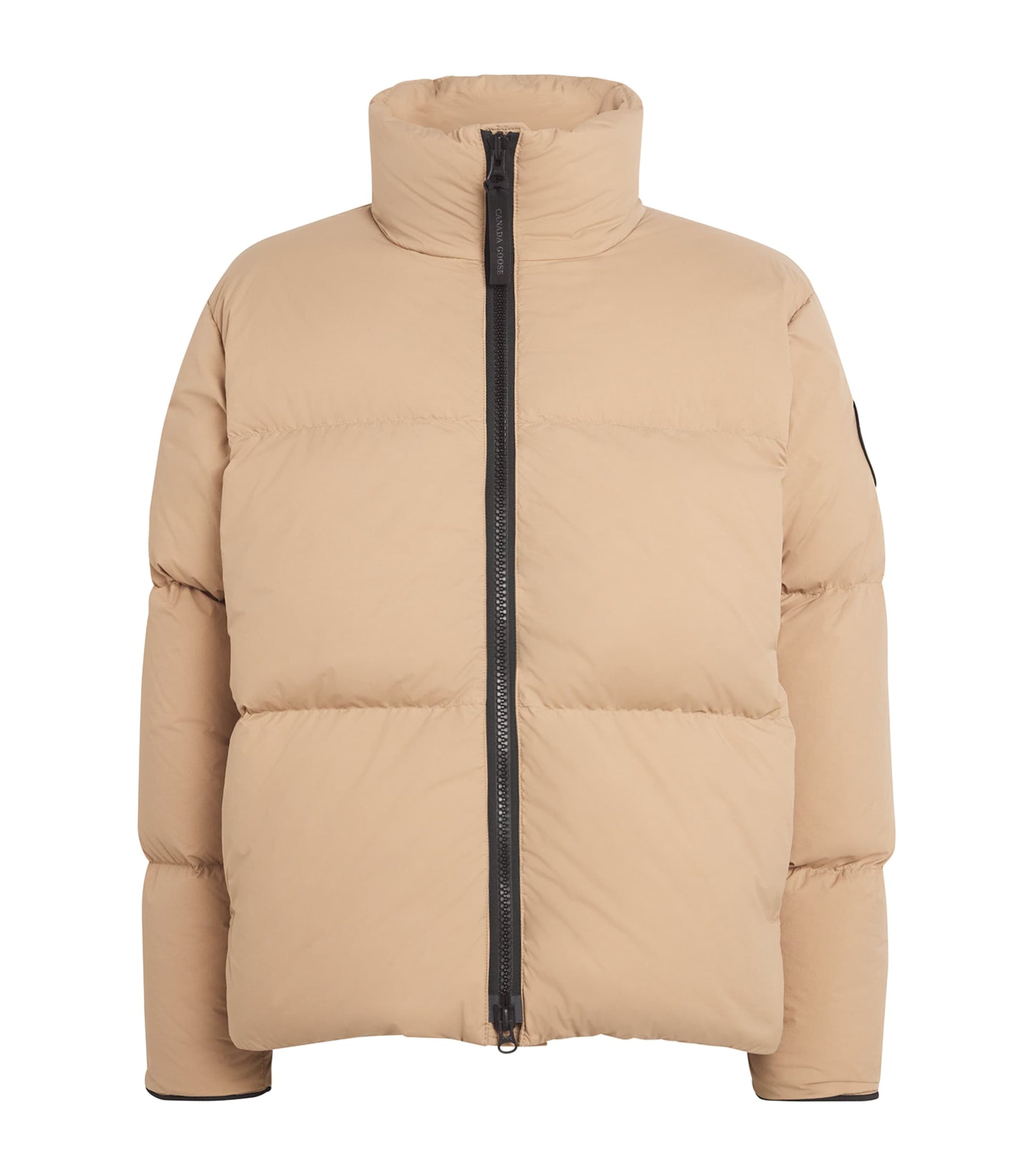 Beige Down Lawrence Puffer Jacket