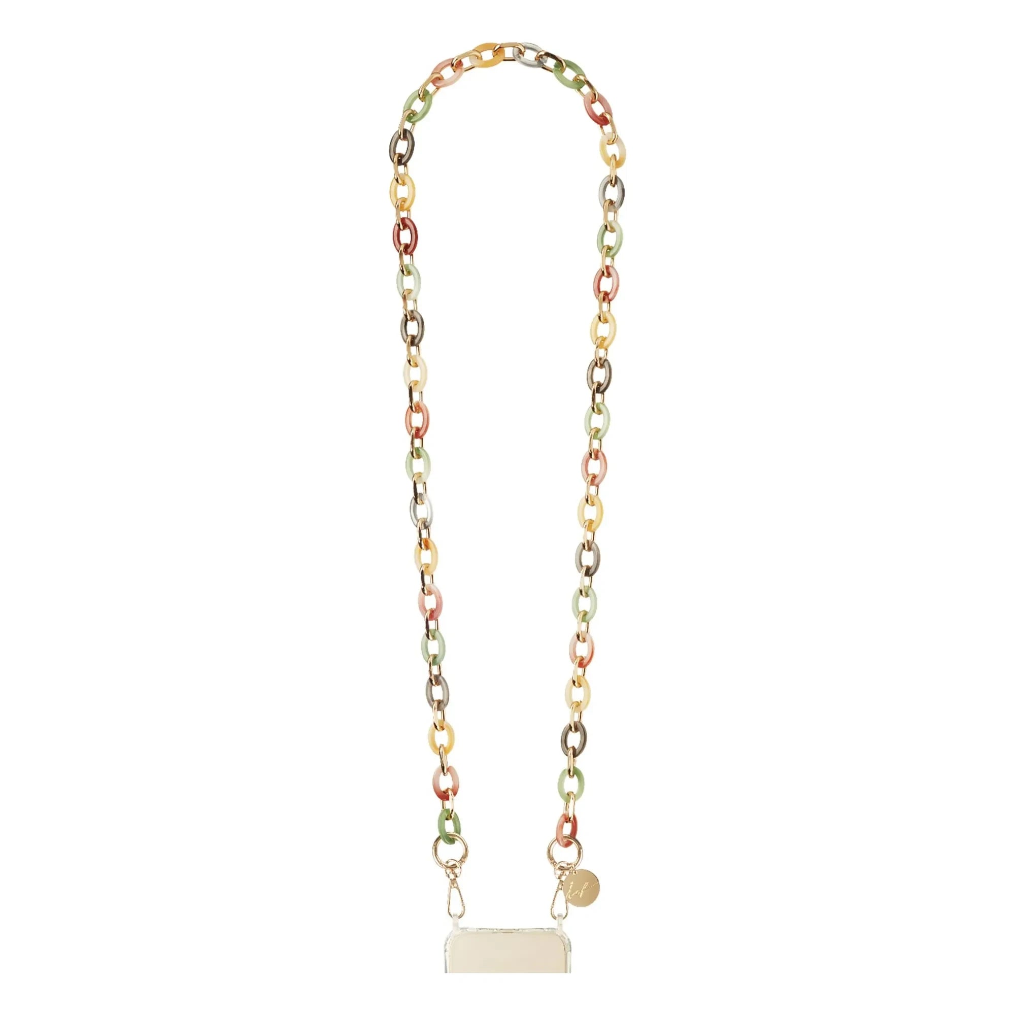 LaCoqueFrançaise - Cassy 120 cm long chain | Multicoloured