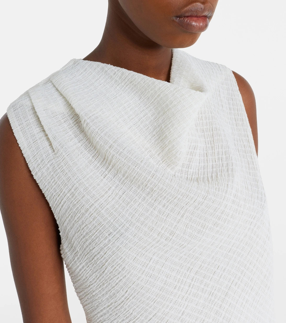 Vince - Draped knitted top