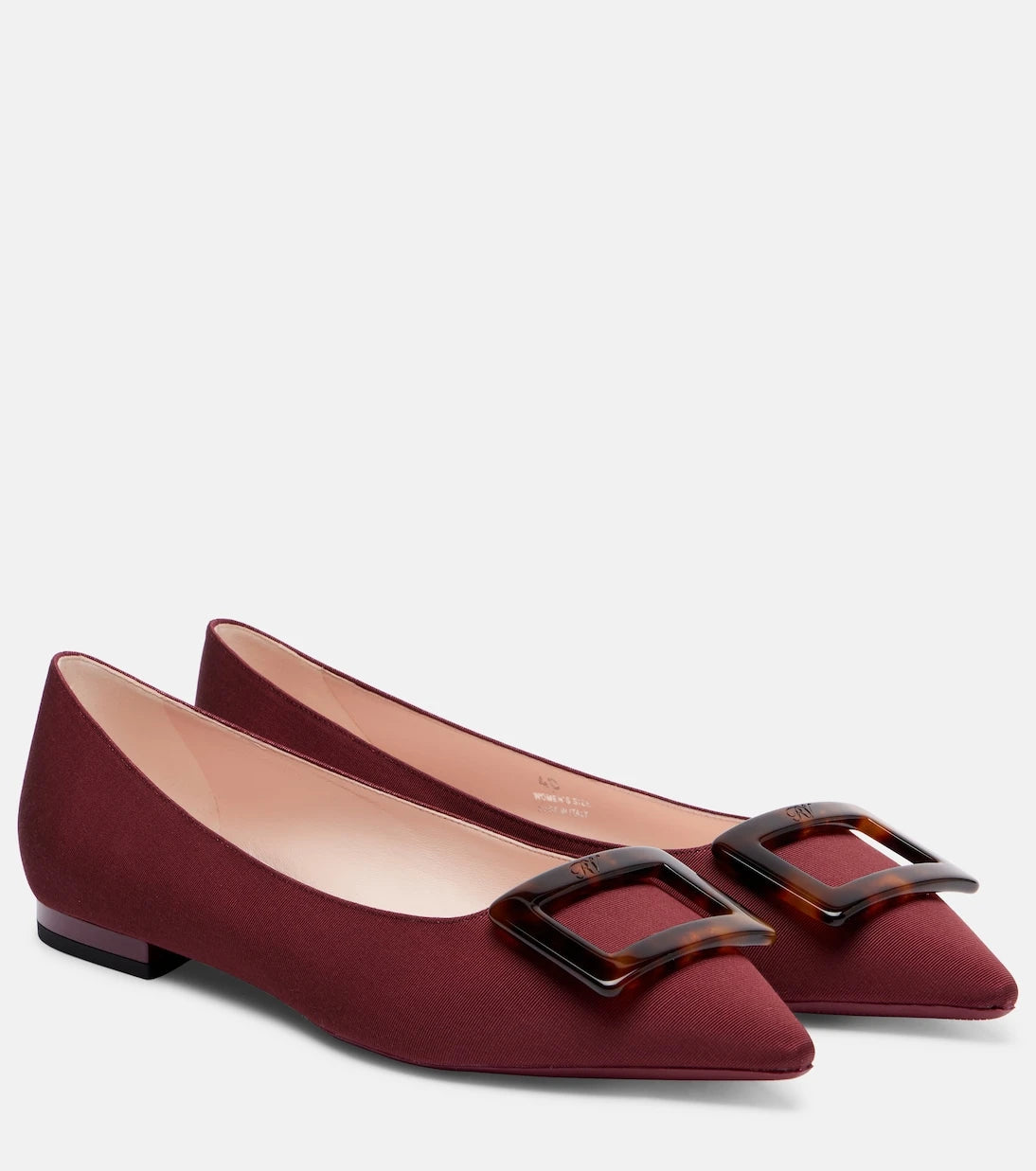 Roger Vivier - Gommettine grosgrain ballet flats
