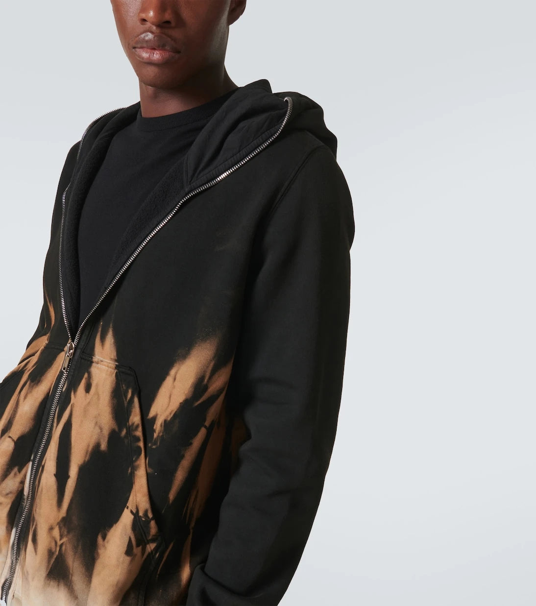Rick Owens - Jumbo Gimp cotton hoodie