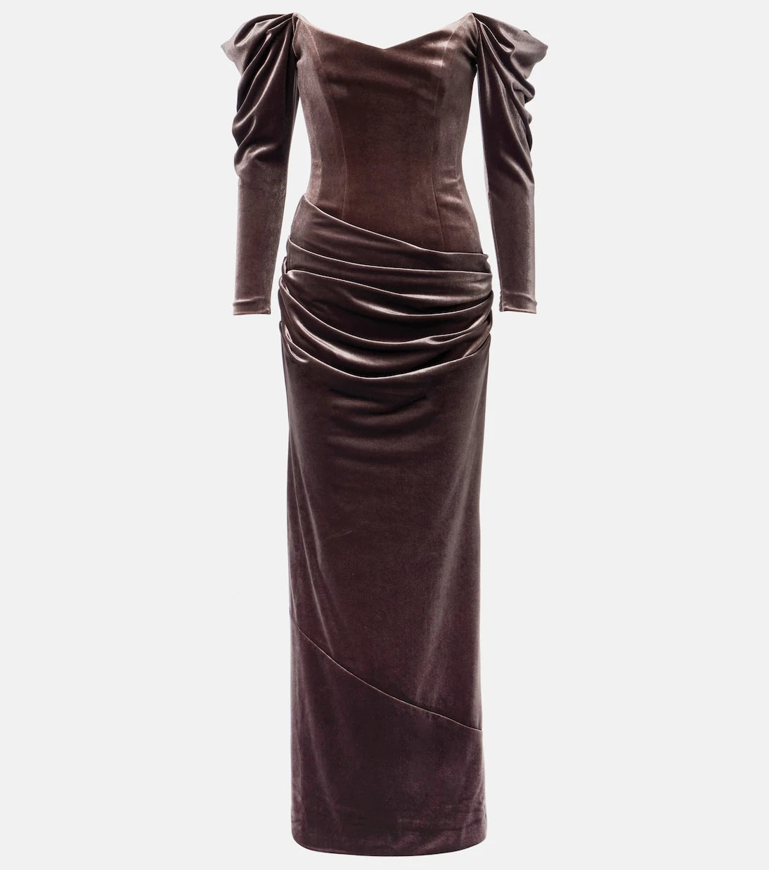 Alex Perry - Draped velvet gown