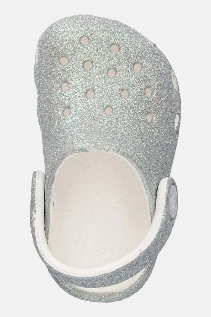 Чехли Crocs CLASSIC IRIDESCENT GLITTER CLOG KIDS