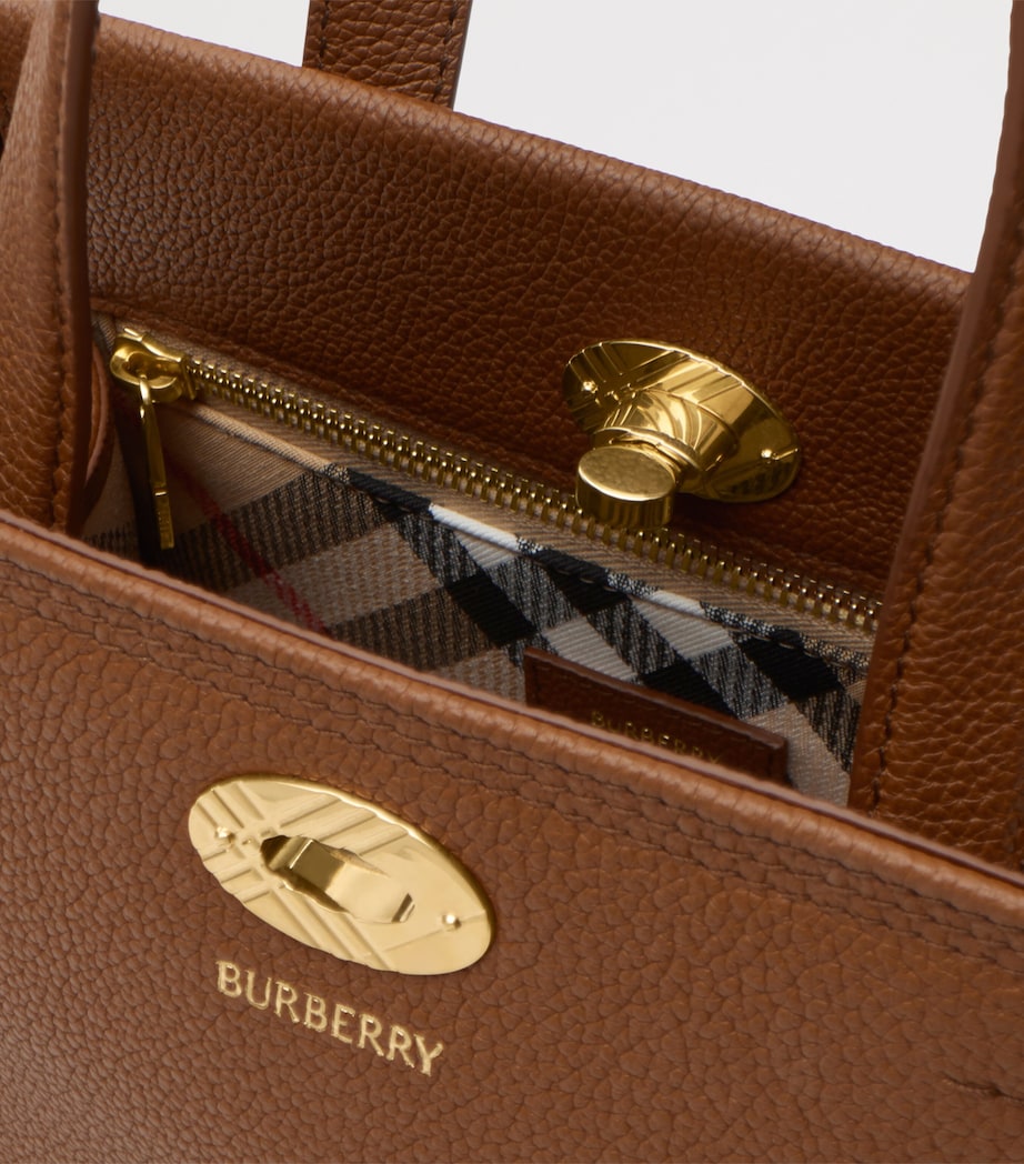 Burberry Mini Calfskin Cotswolds Tote Bag