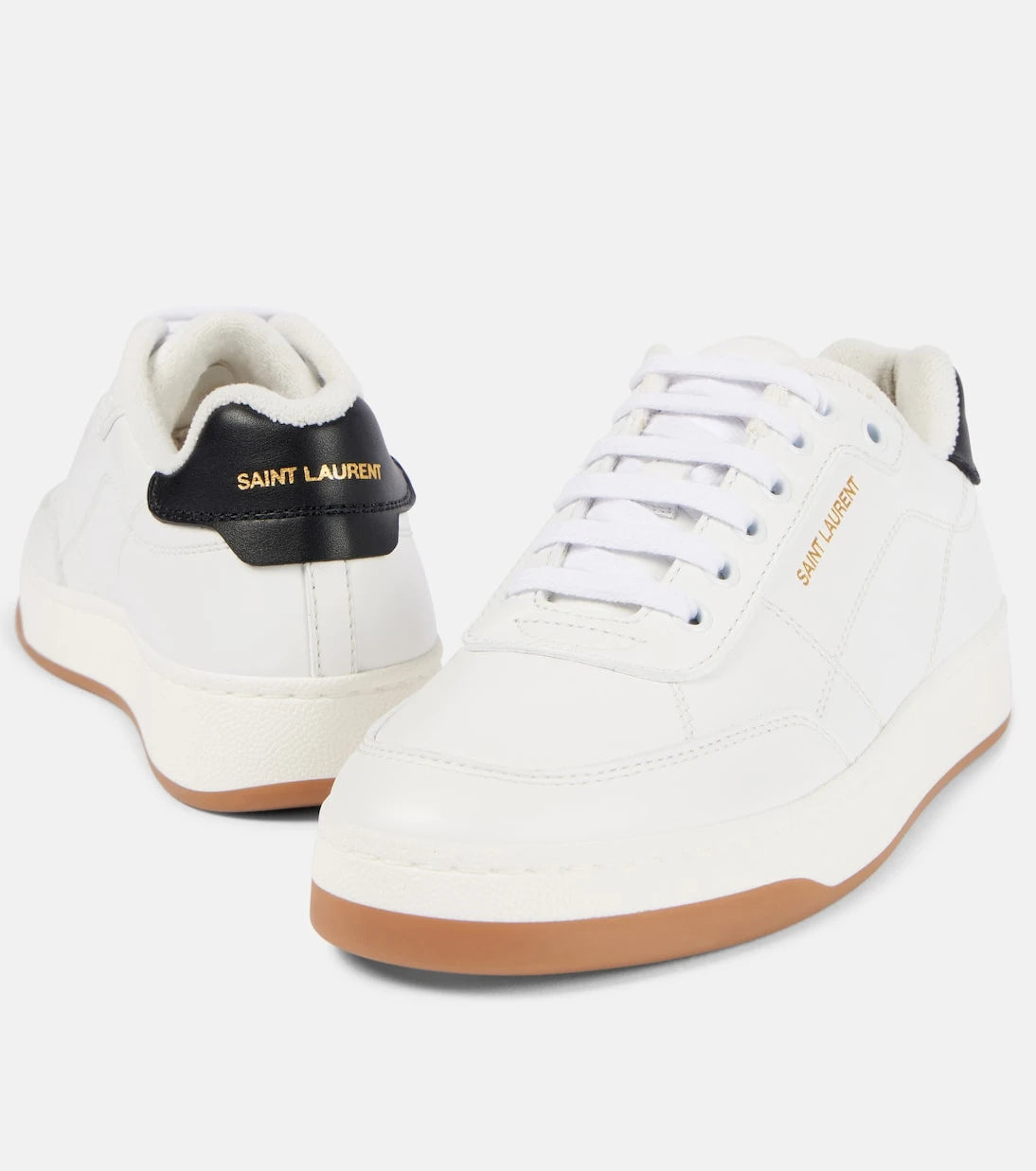 Saint Laurent - SL/61 leather low-top sneakers
