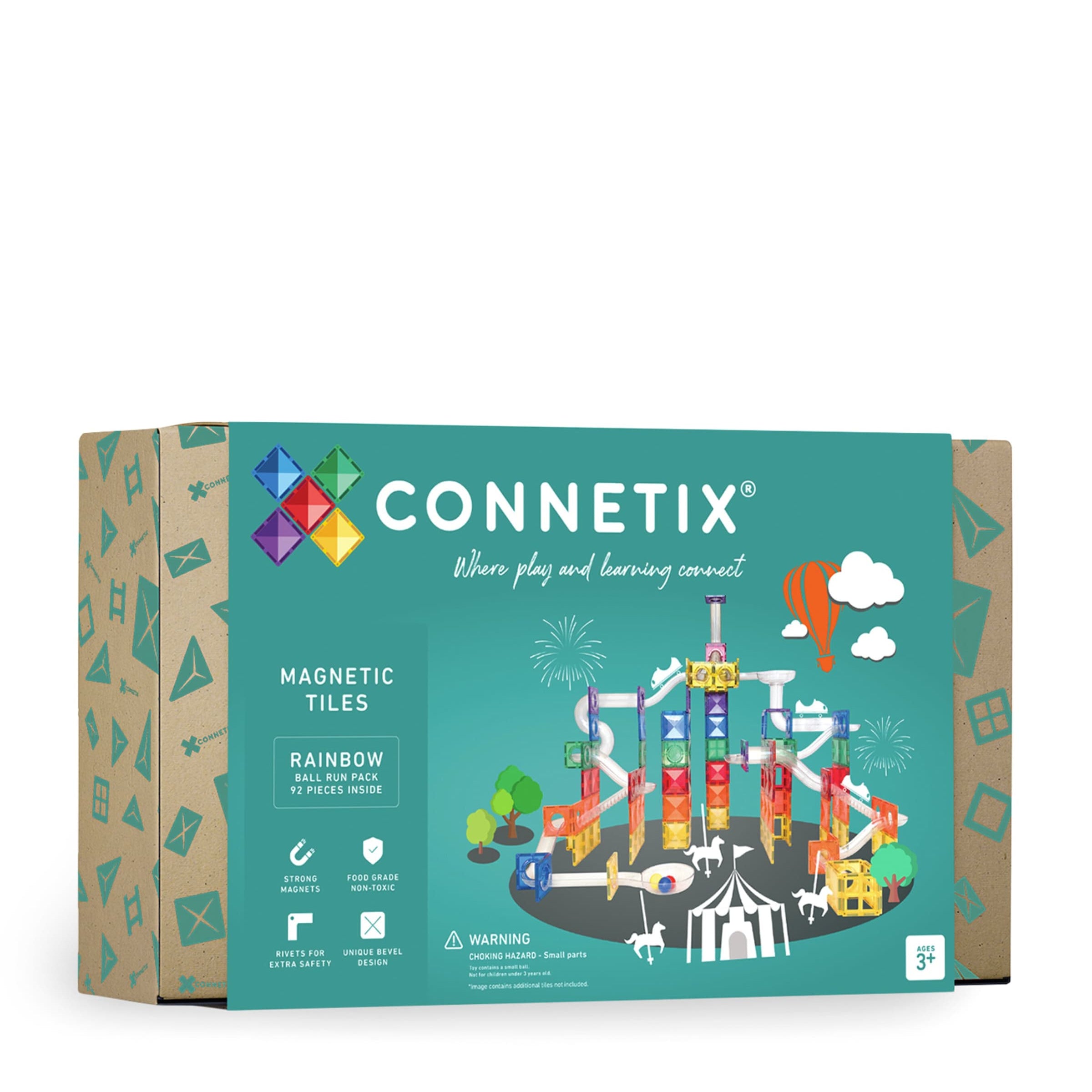 Rainbow Ball Run Pack Play Set