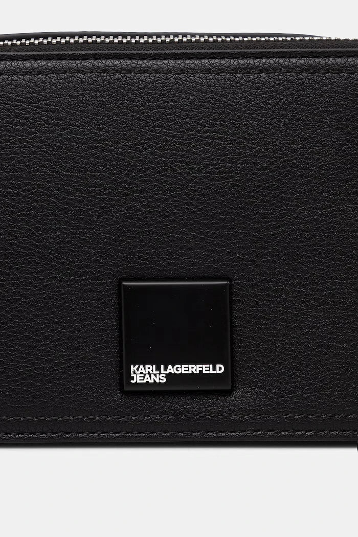 Karl Lagerfeld Jeans kadın çapraz çanta suni deriden