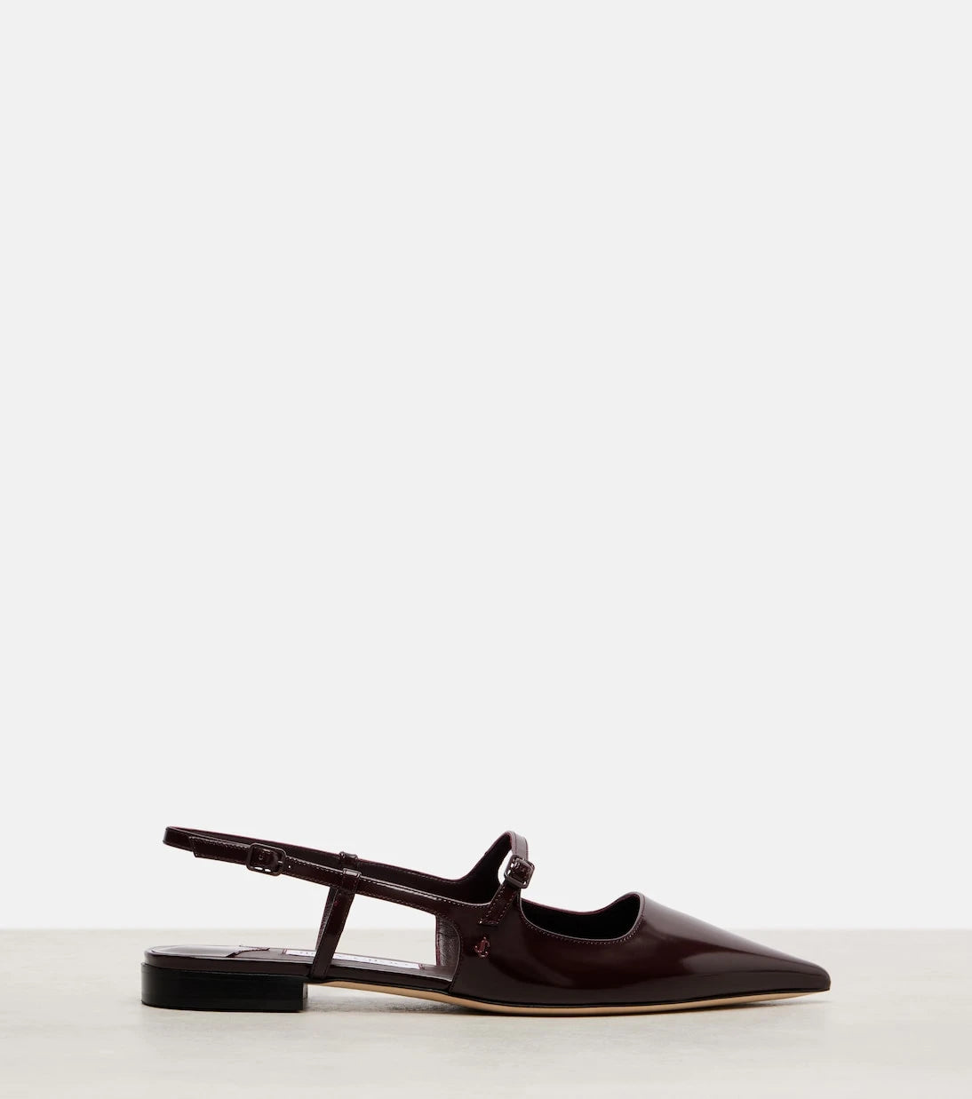 Jimmy Choo - Didi patent leather slingback flats