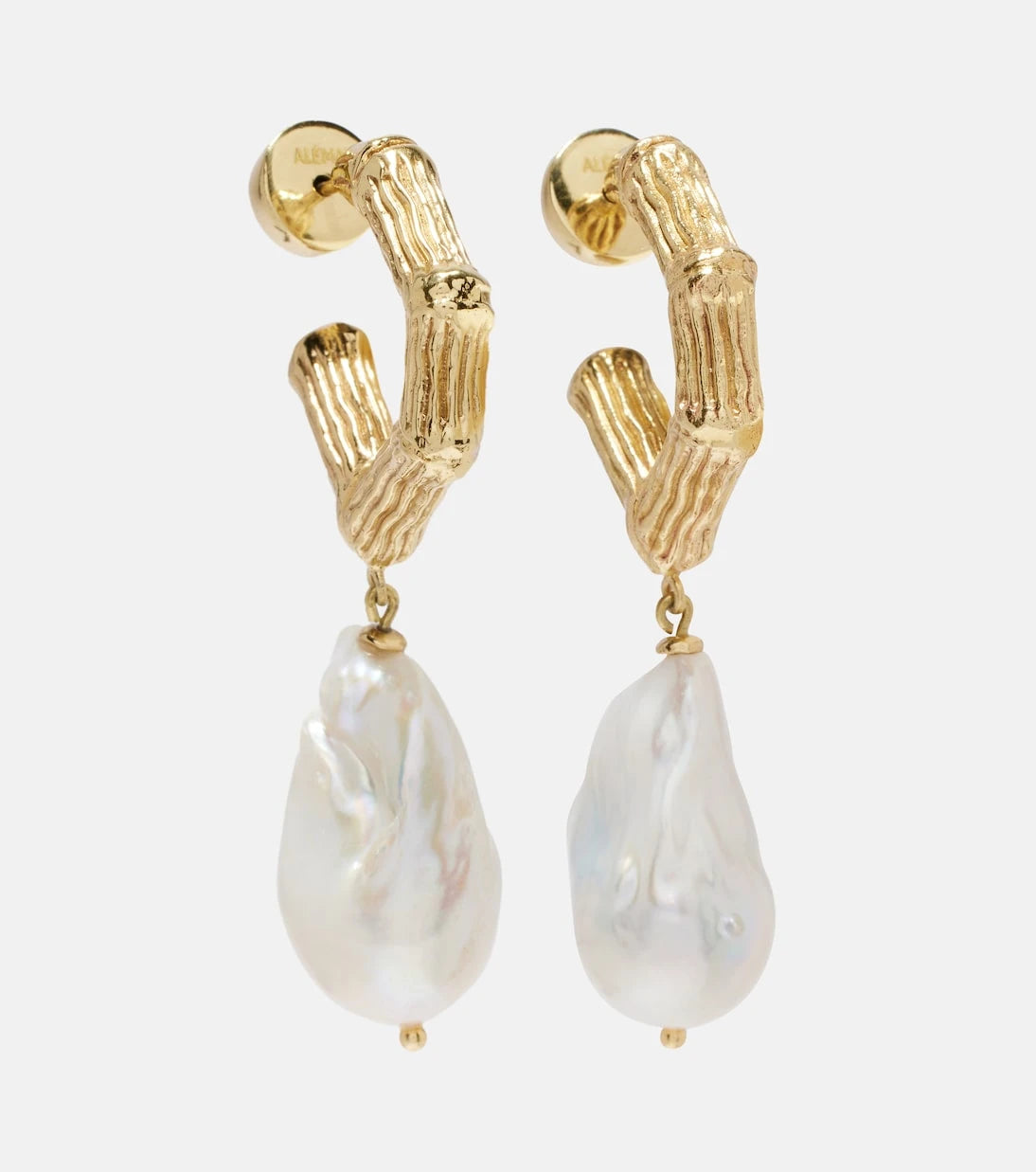 Alémais - Team Spirit gold-plated earrings