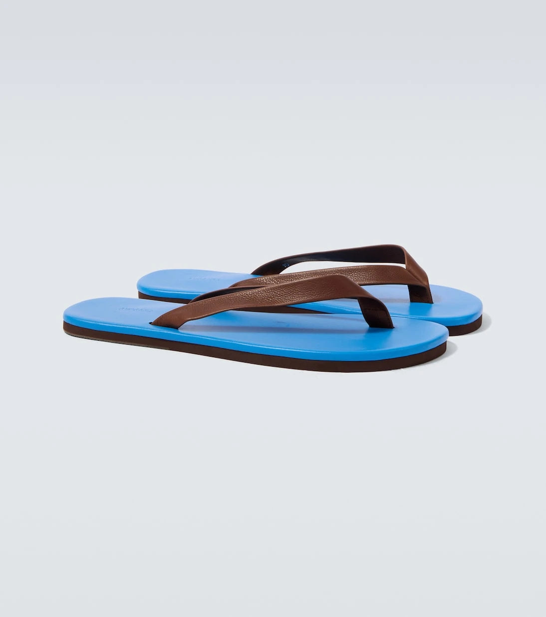 Auralee - Leather thong sandals