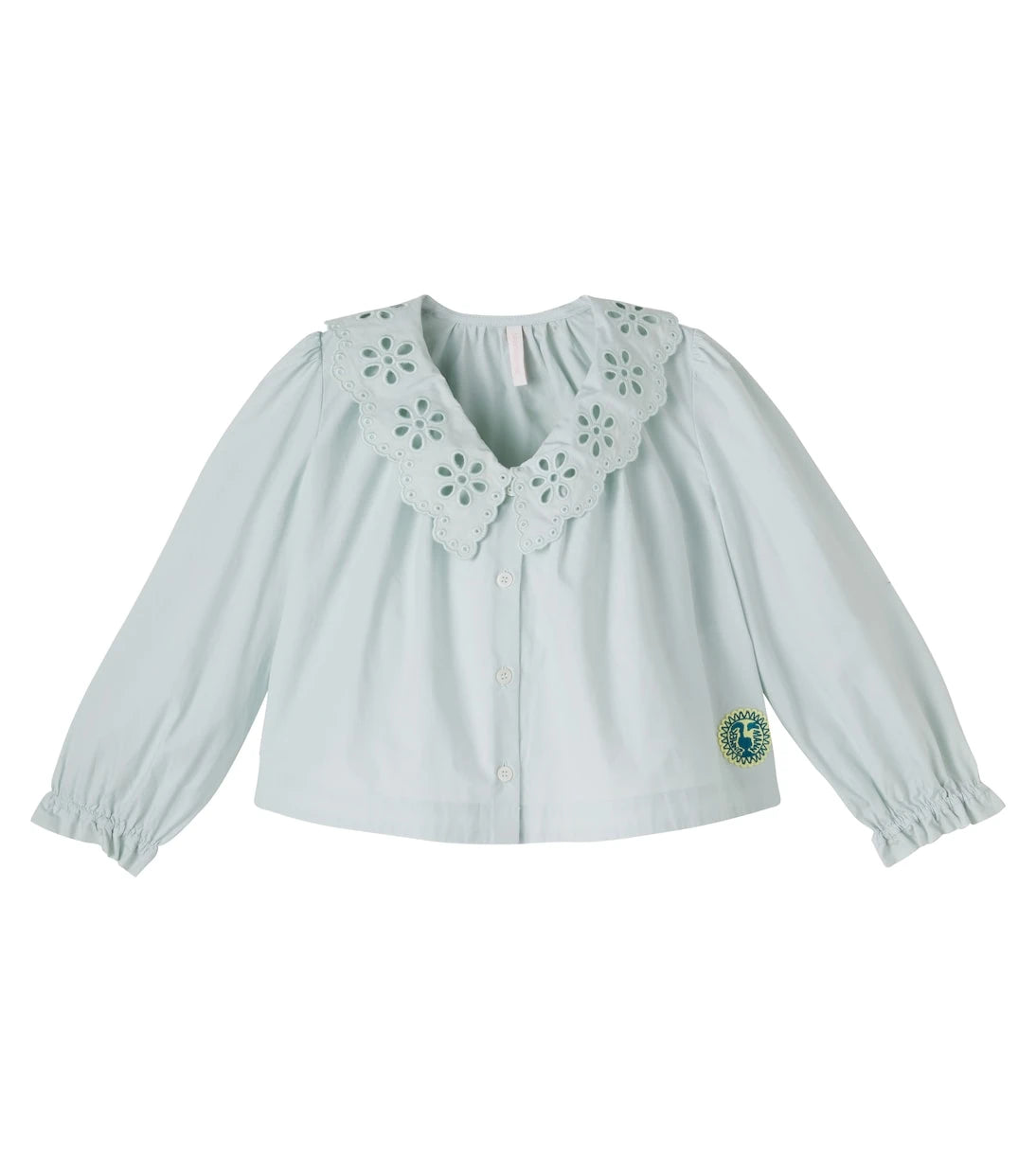 Zimmermann Kids - Awaken embroidered cotton shirt