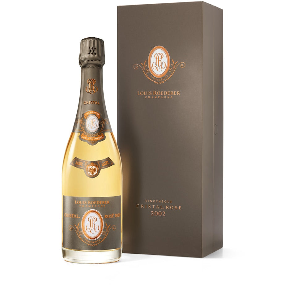Louis Roederer Cristal Vinothèqué Rosé Champagne 2002 (75cl) – Champagne, France