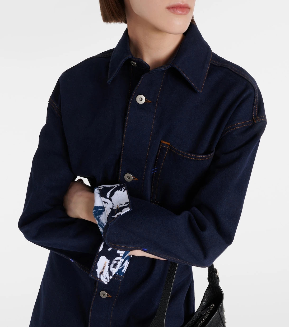 Burberry - Belted denim shirt dress