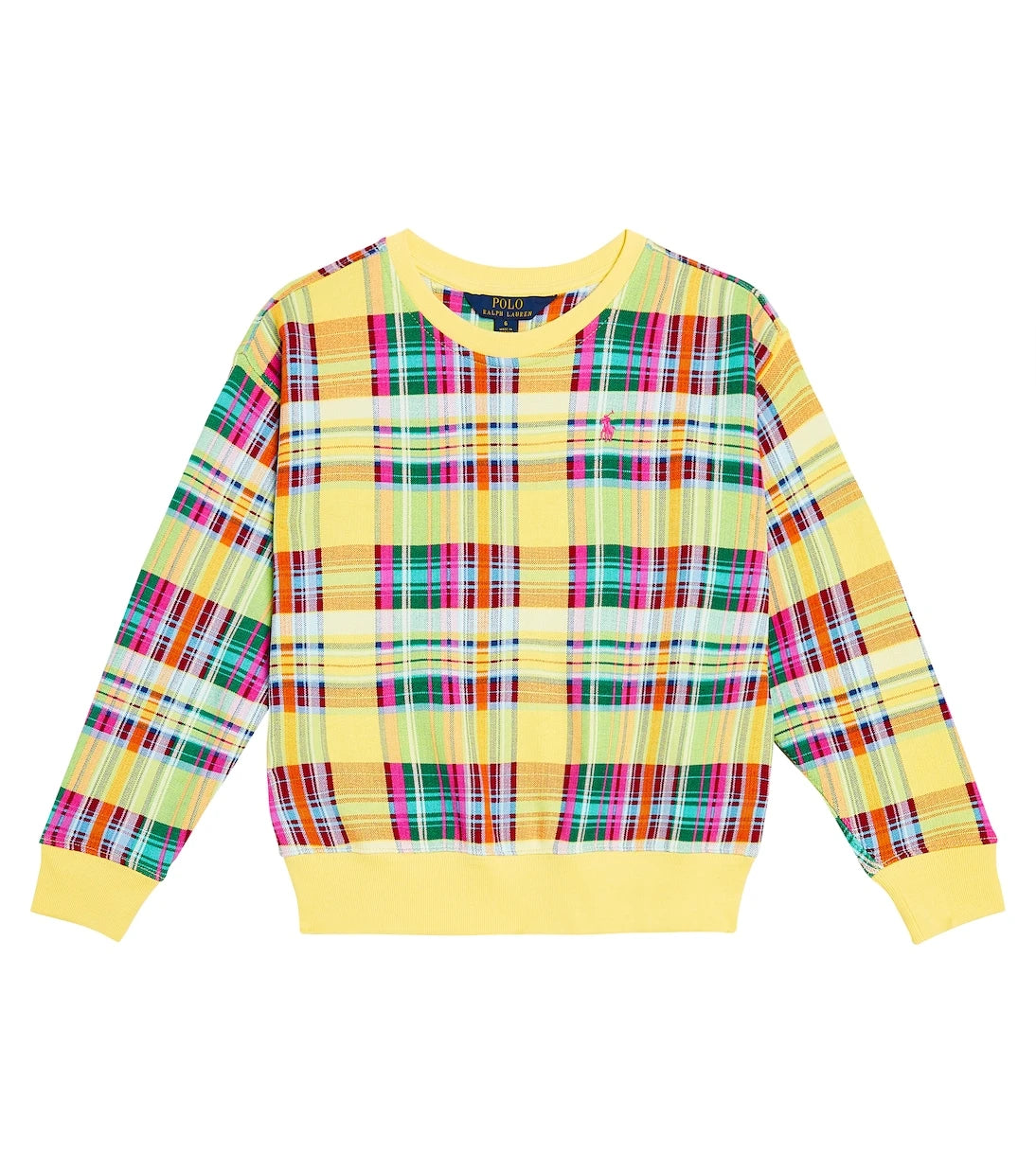 Polo Ralph Lauren Kids - Checked cotton-blend sweater