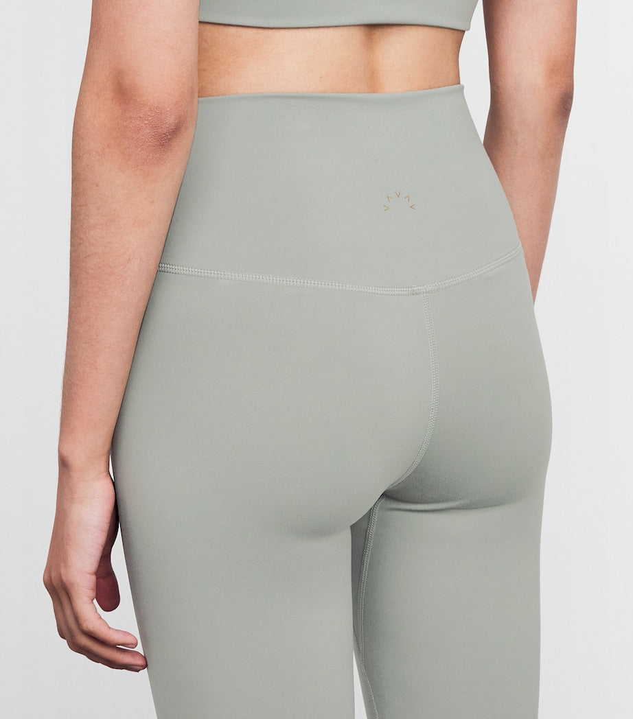 Varley Grey FreeSoft High-Rise Sports Leggings